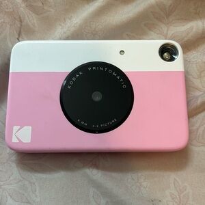 Kodak pink Polaroid camera